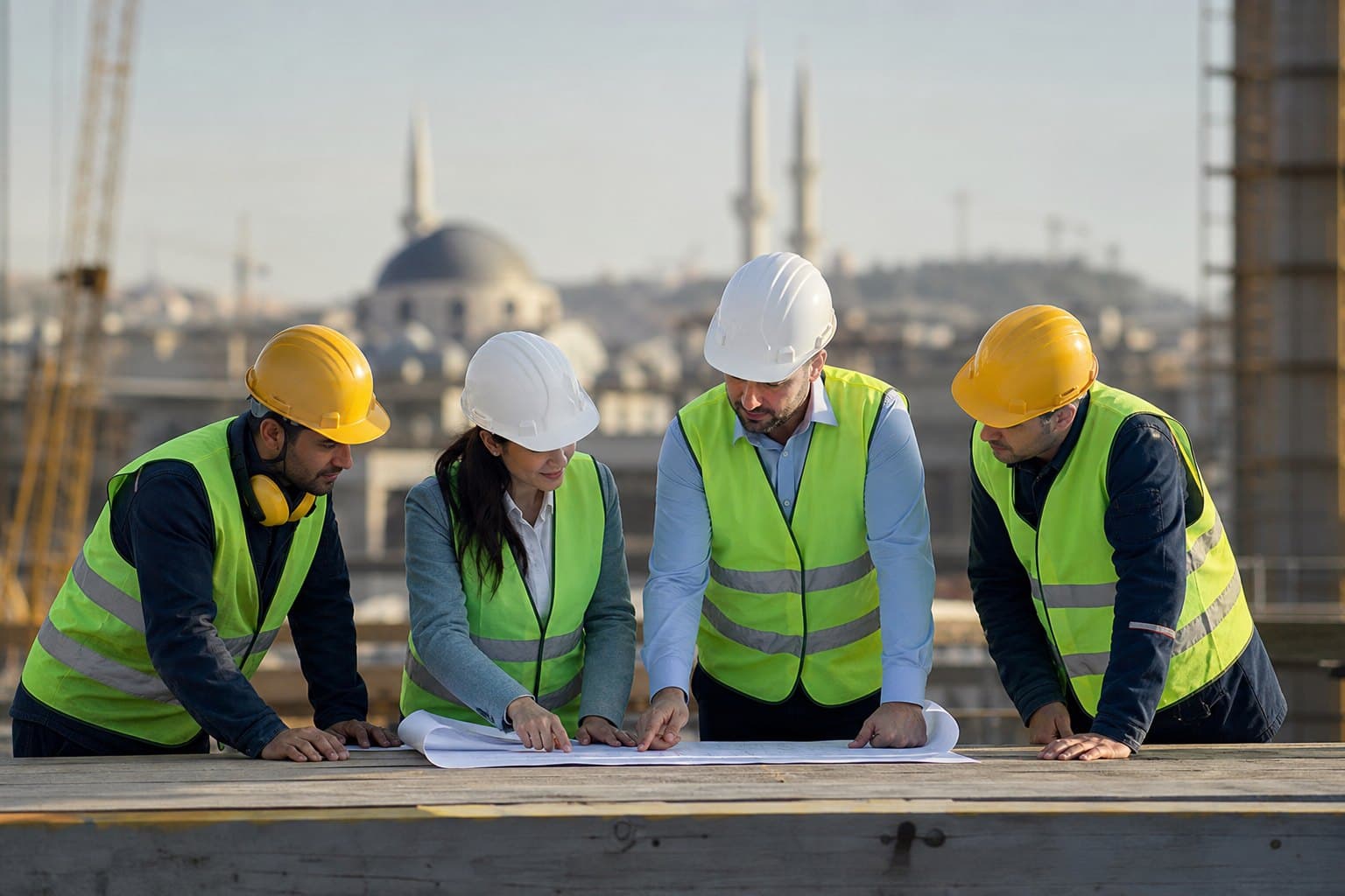 Ayser Construction human resources and field team